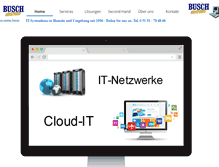 Tablet Screenshot of busch-electronics.de